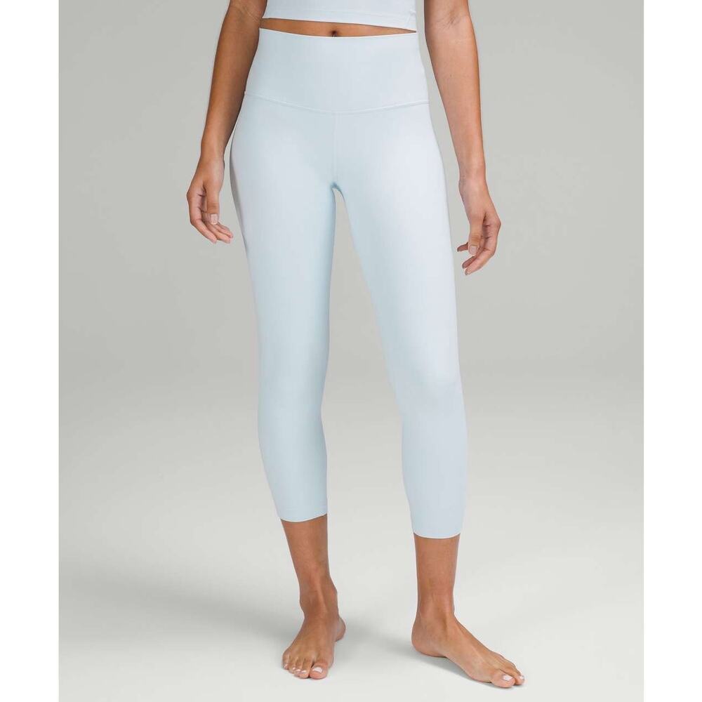 Lululemon Align High-Rise Crop 23" Powder Blue - Size: 4